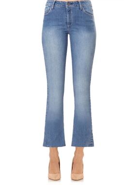 Morrison The Starlet Mid-Rise Boot Cropped  Jeans, Size 29, Color Blue